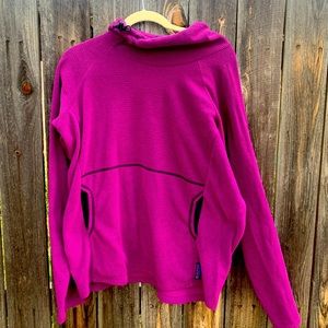 Melanzana micro grid hoodie size L